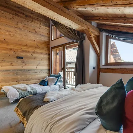 シャレー Ferme Des Cornuts 15 Guests • Hot Tub • Bus *